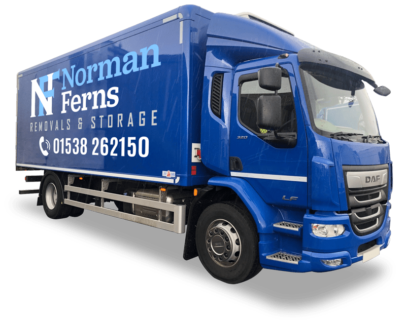 Norman Ferns Removals Truck
